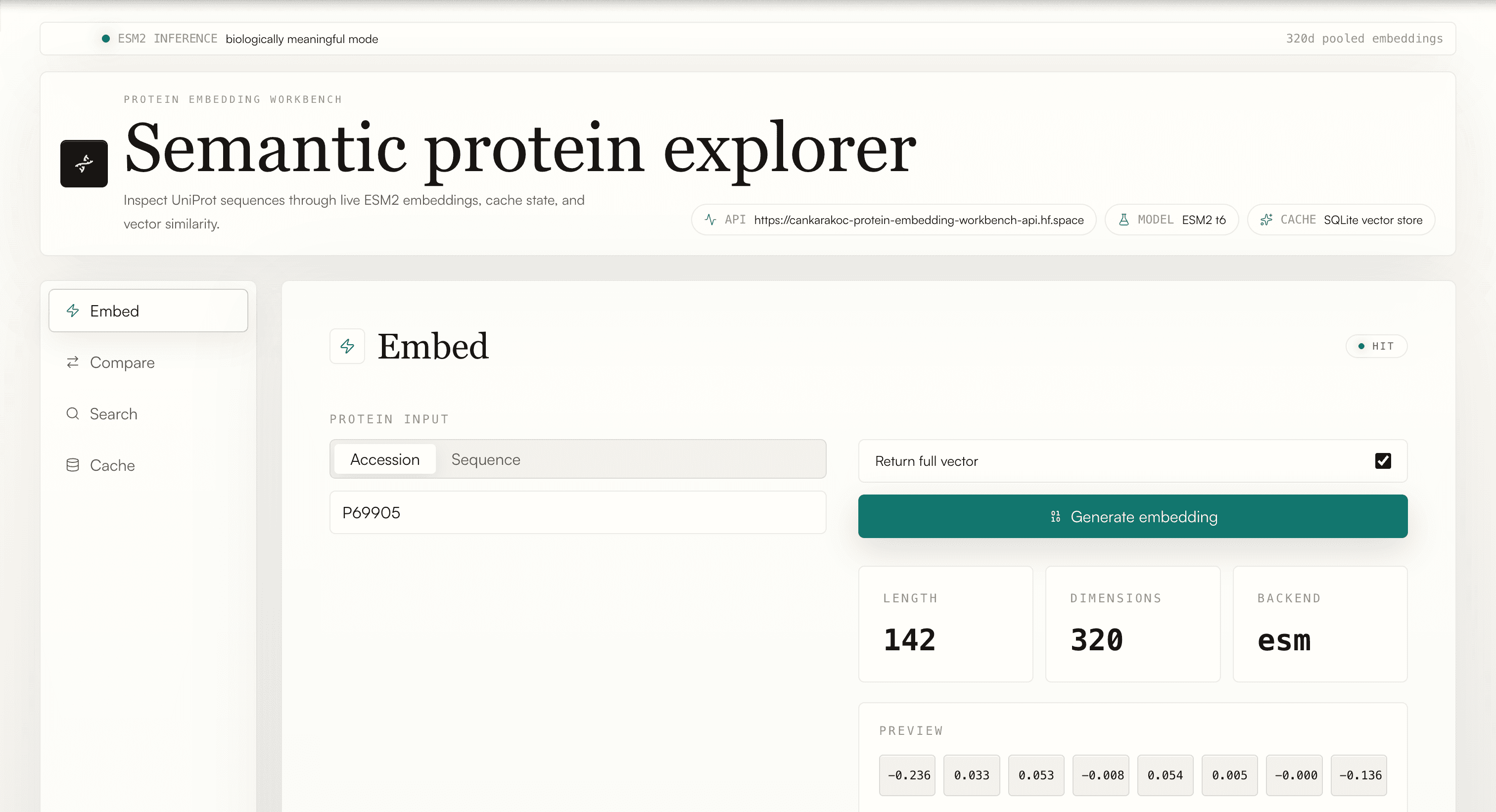 Embedding Similarity Search